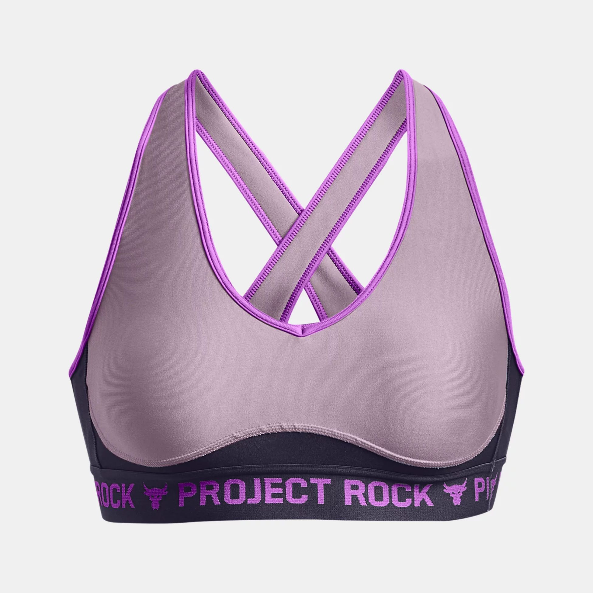 Clothing -  under armour  Project Rock Crossback Disrupt Sports Bra